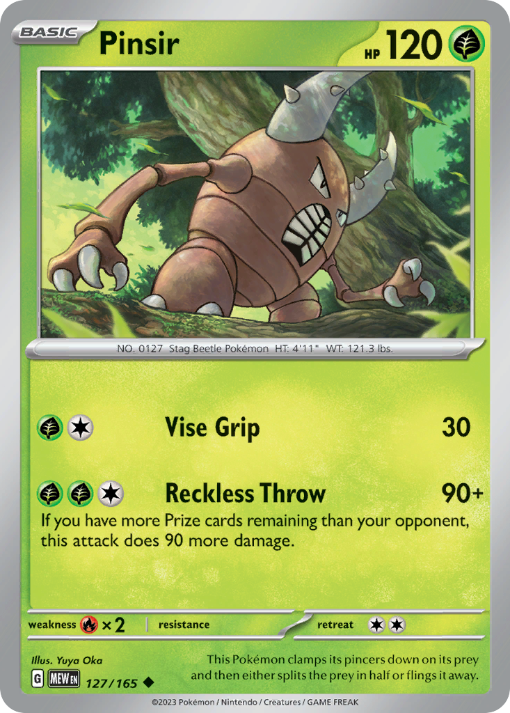Pinsir - 127/165