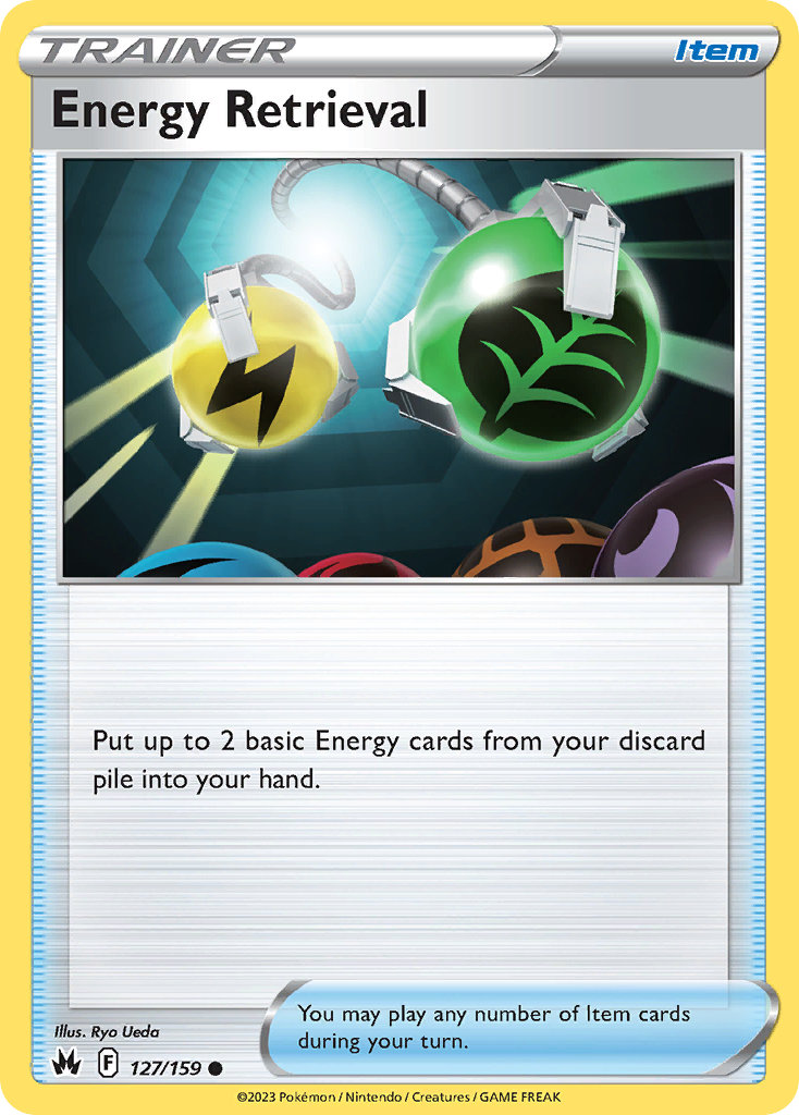 Energy Retrieval - 127/159 - Reverse Holofoil