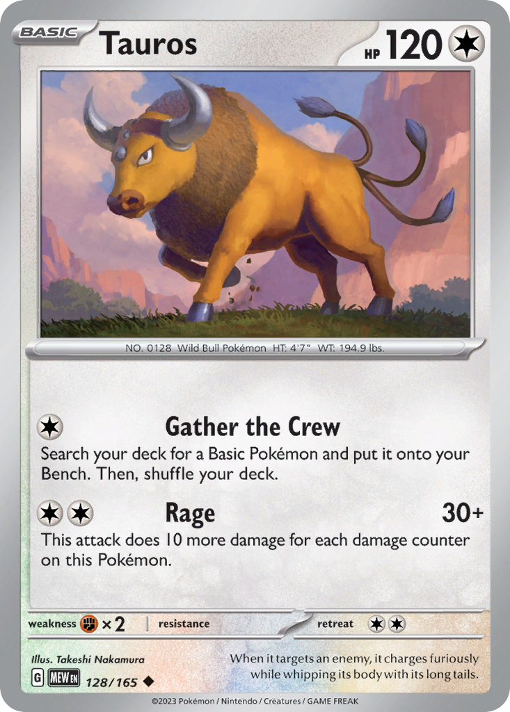 Tauros - 128/165