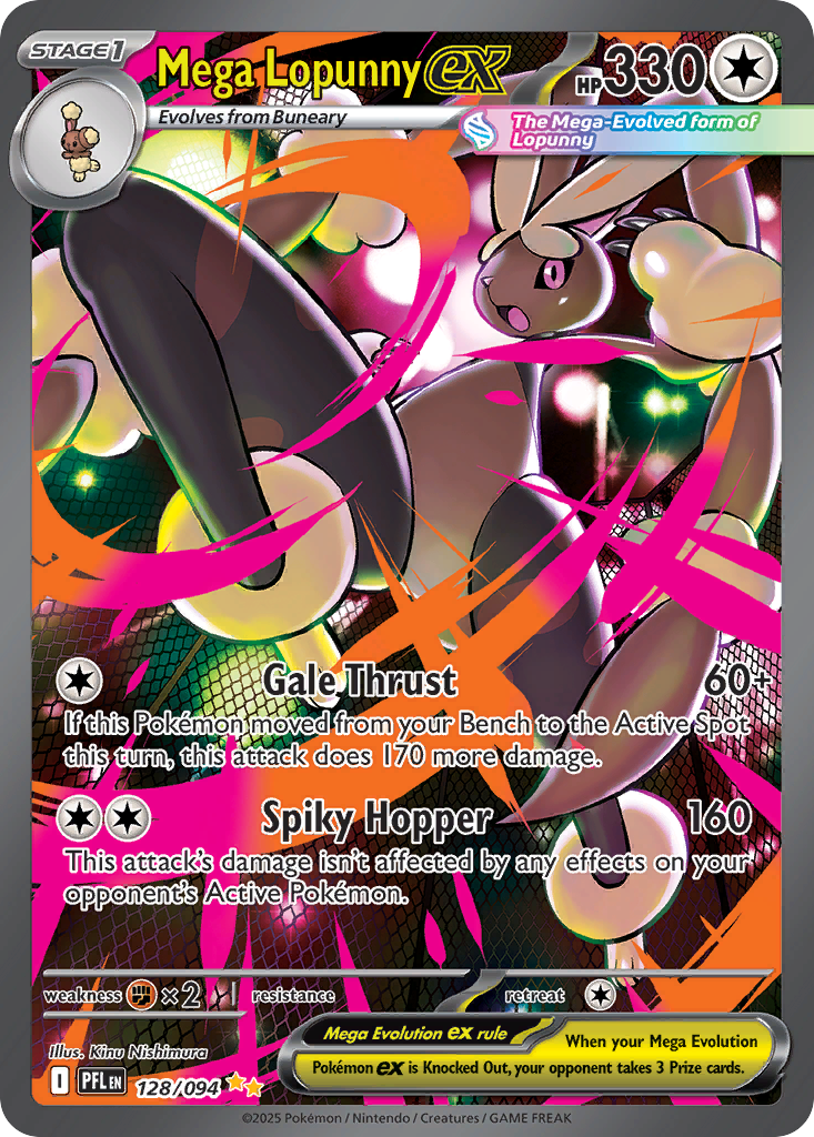 Mega Lopunny ex  - 128/094