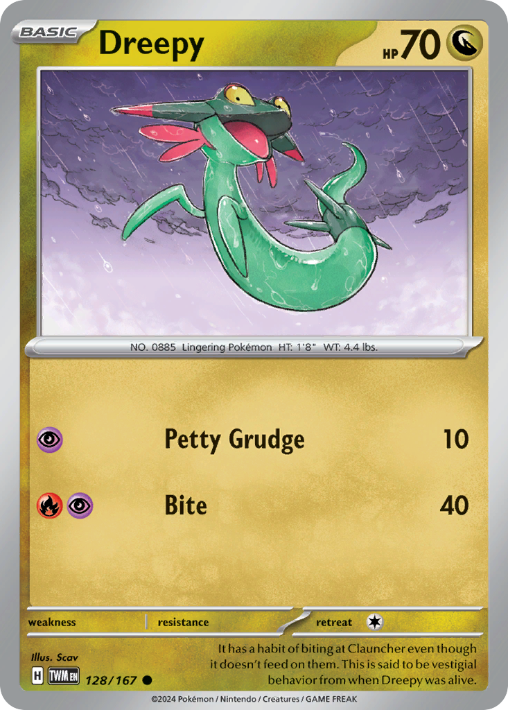 Dreepy - 128/167 - Reverse Holofoil