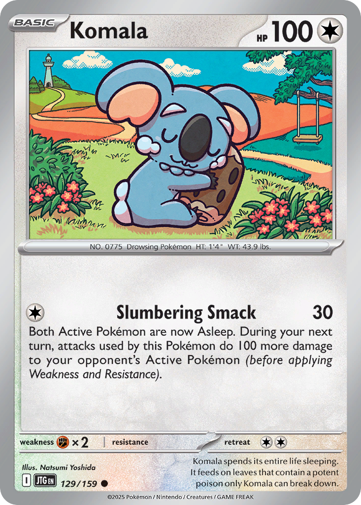 Komala - 129/159 - Reverse Holofoil