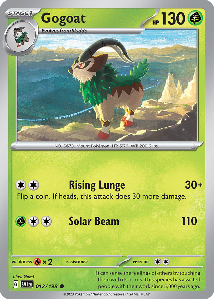 Gogoat - 012/198 - Reverse Holofoil