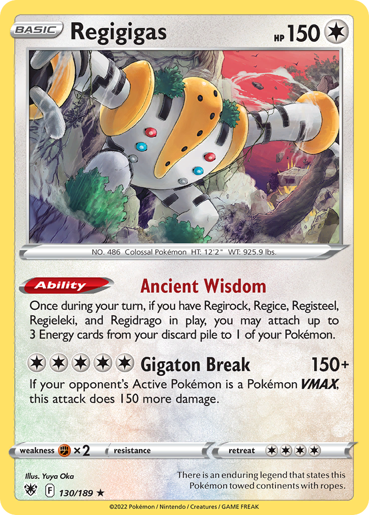 Regigigas - 130/189