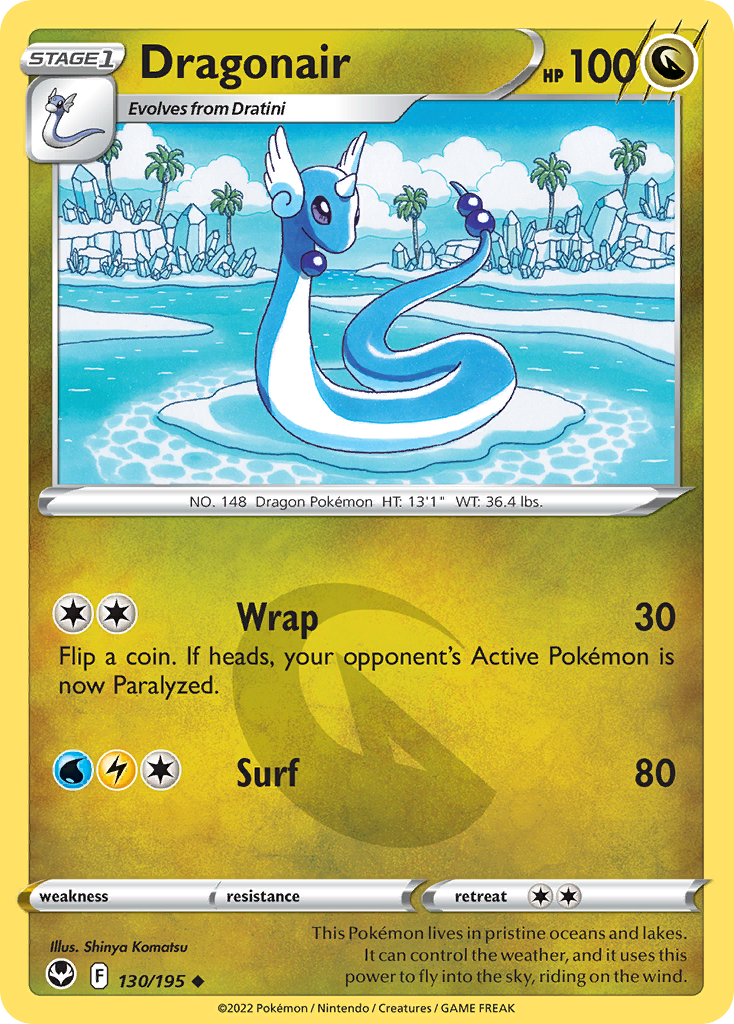 Dragonair - 130/195 - Reverse Holofoil