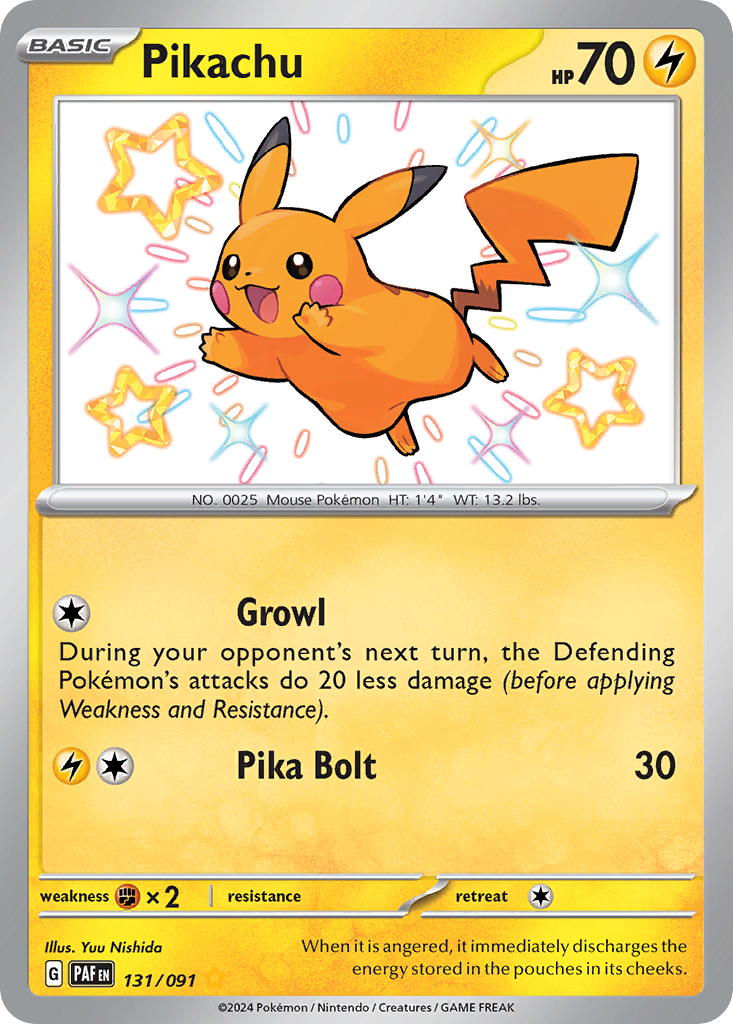 Pikachu  - 131/091