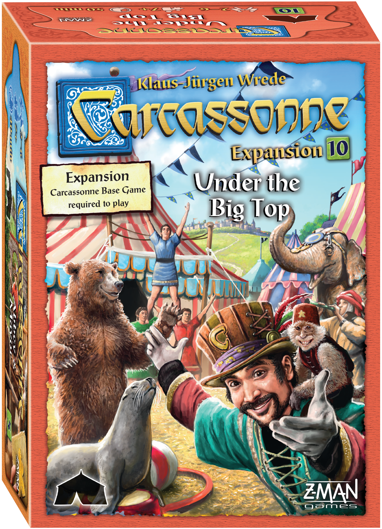 Carcassonne Under the Big Top Expansion