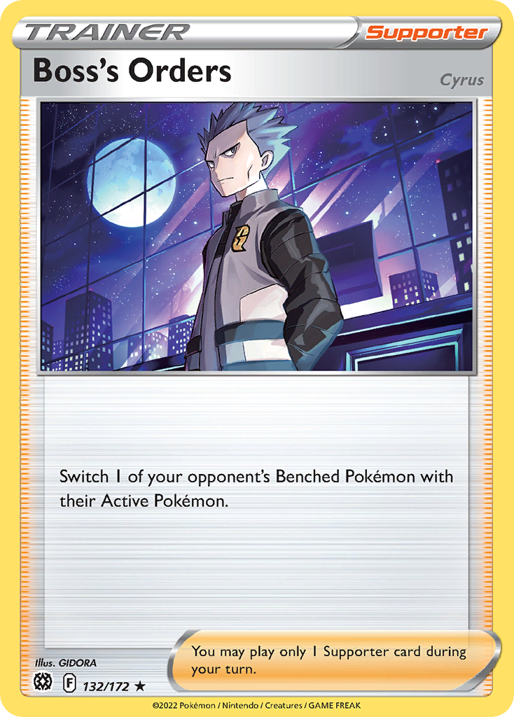 Boss's Orders - 132/172 - Reverse Holofoil