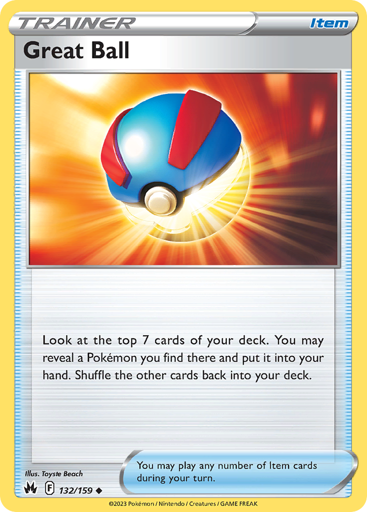 Great Ball - 132/159 - Reverse Holofoil