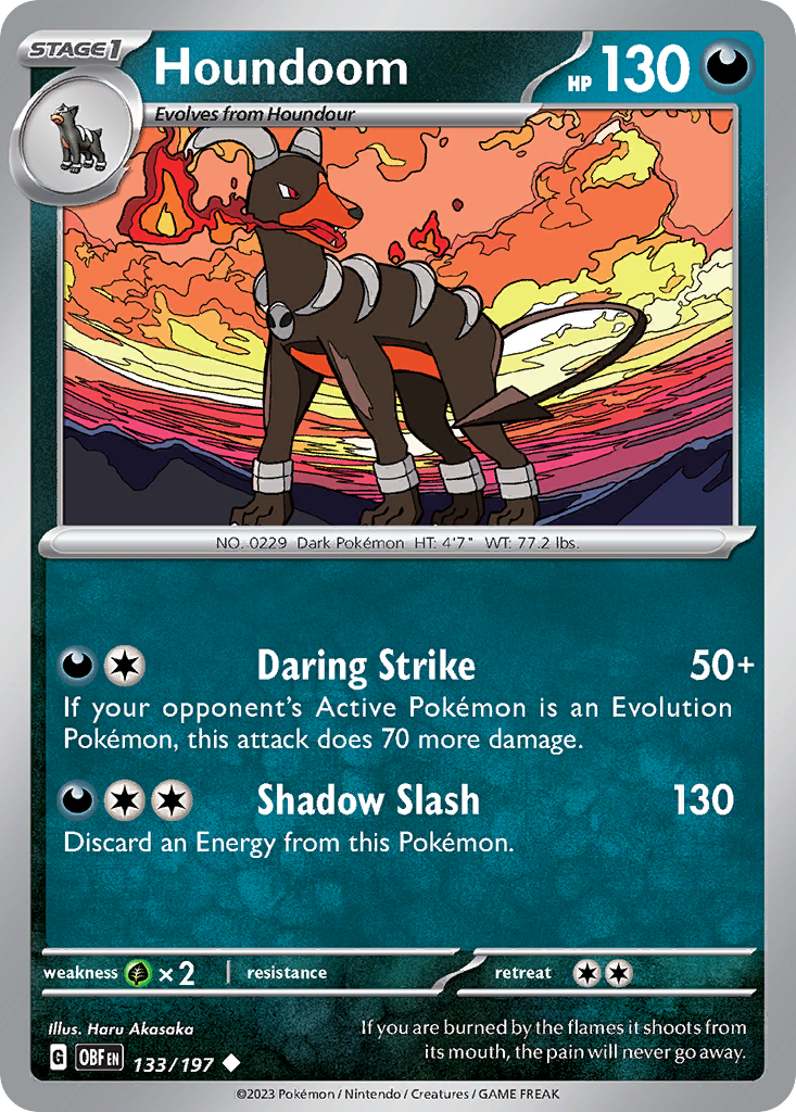 Houndoom - 133/197 - Reverse Holofoil