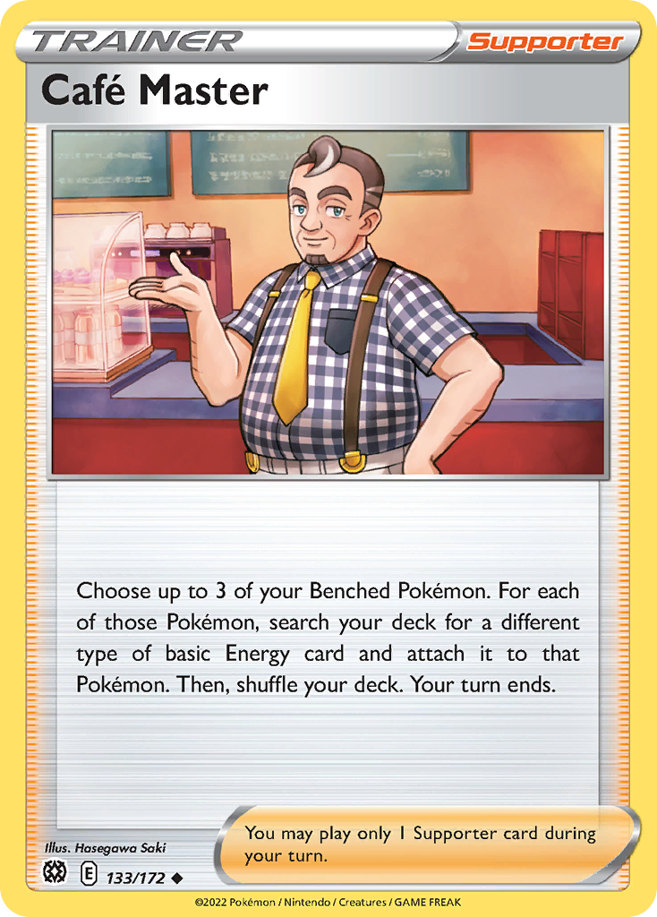 Cafe Master - 133/172 - Reverse Holofoil