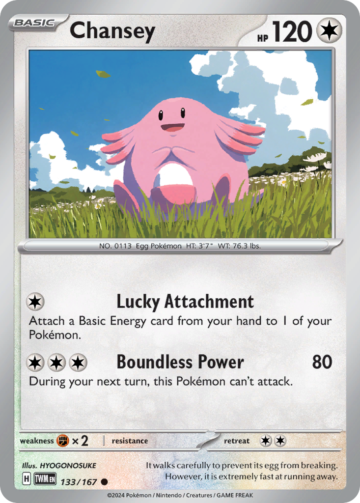 Chansey  - 133/167 - Reverse Holofoil