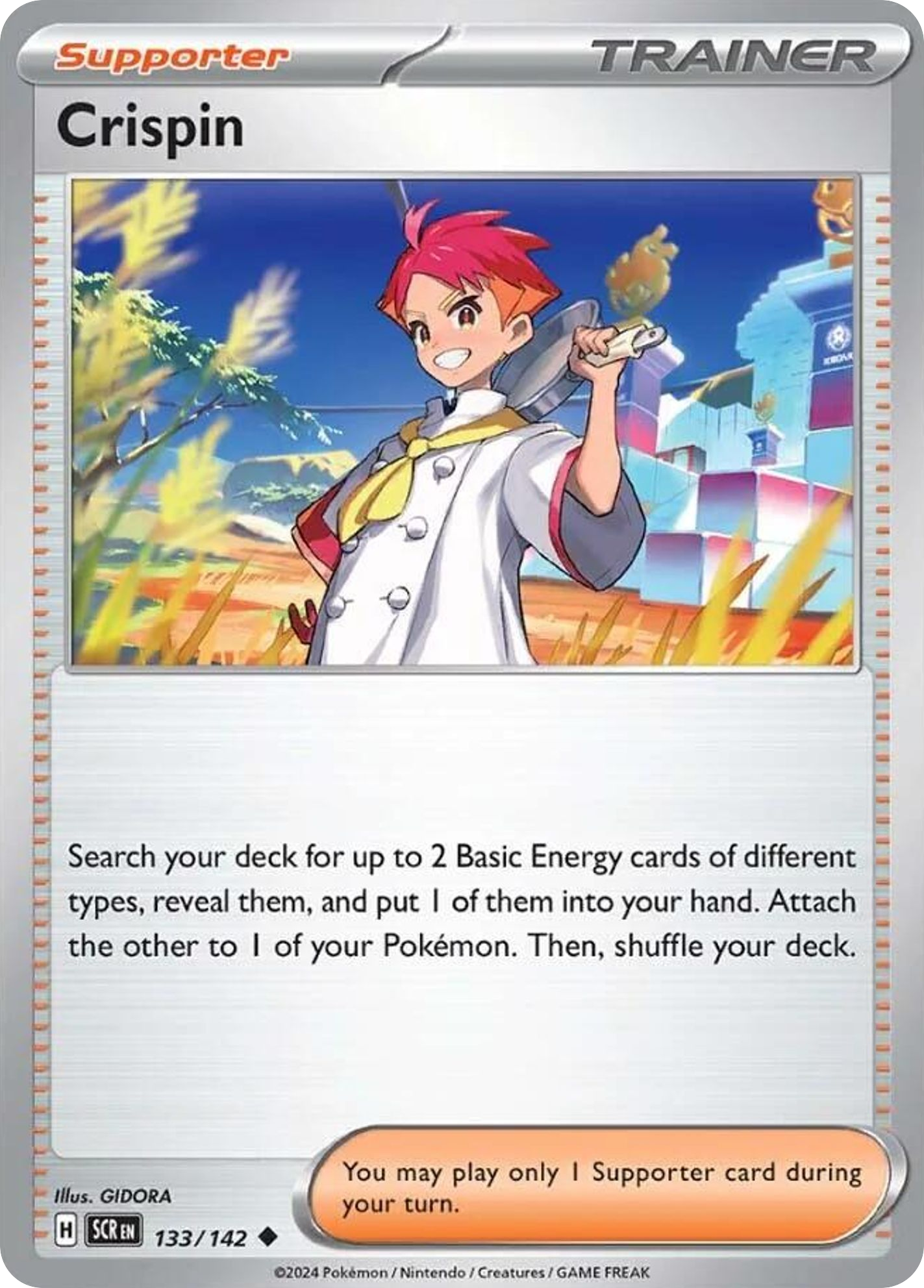 Crispin  - 133/142 - Reverse Holofoil