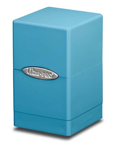 Deck Box Satin Tower v2 Light Blue
