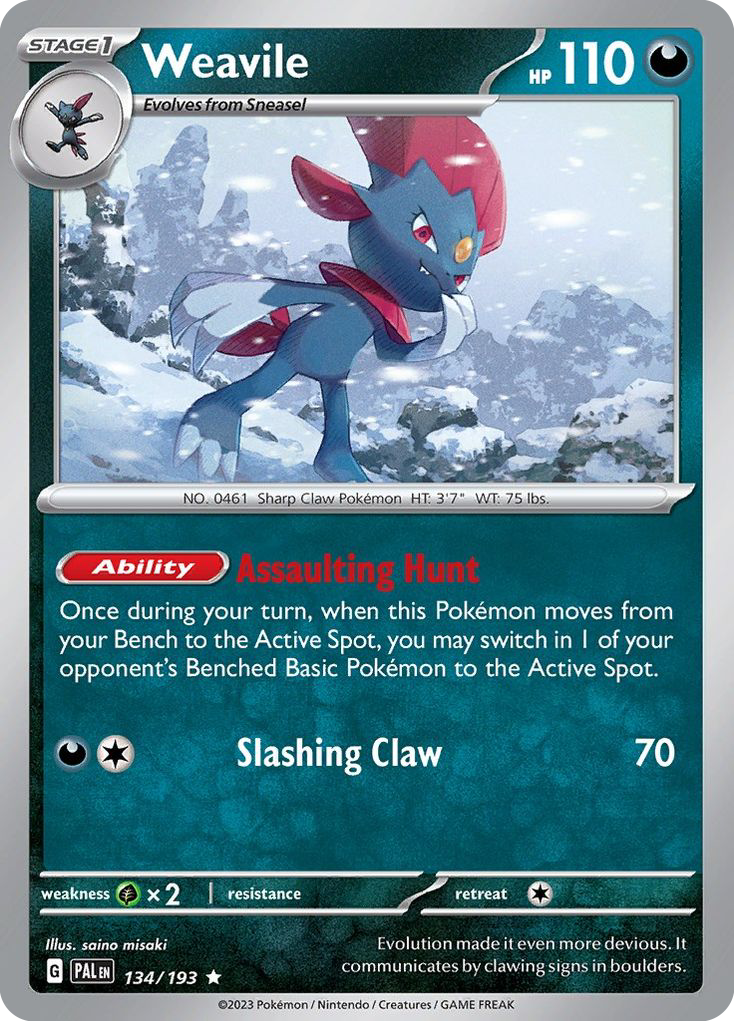 Weavile - 134/193