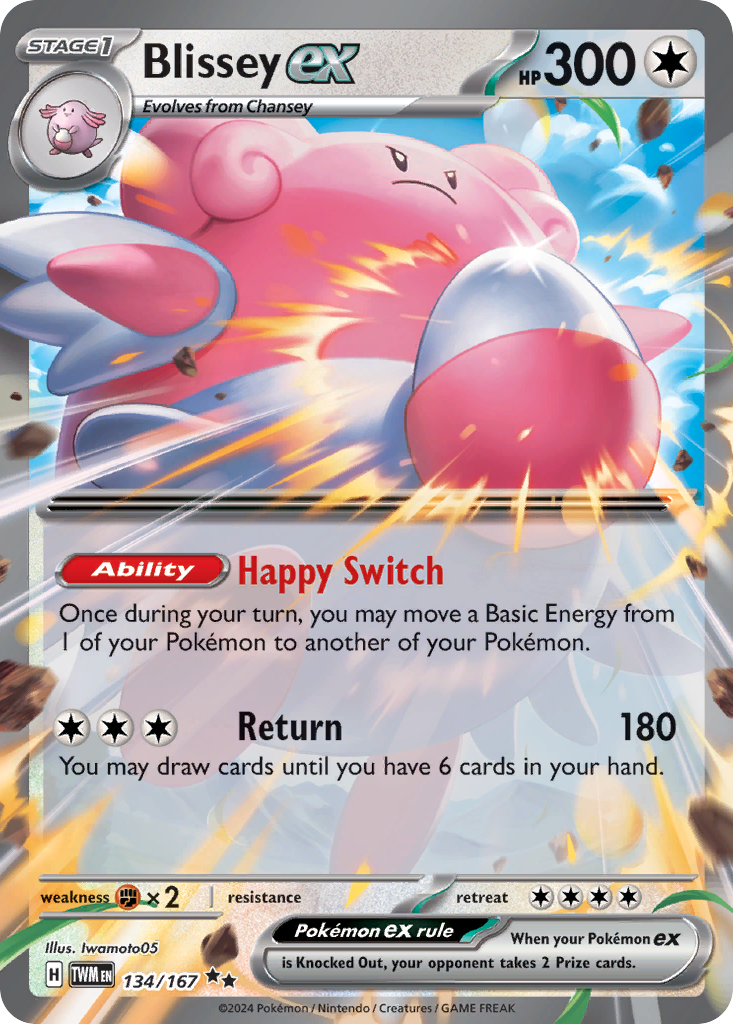 Blissey ex  - 134/167