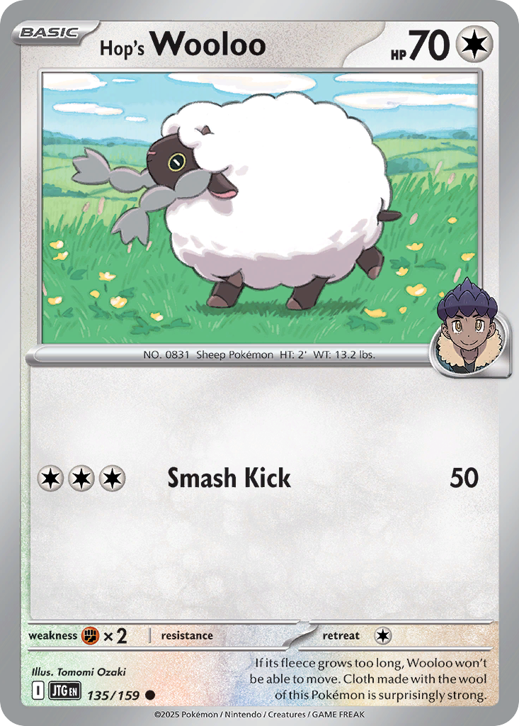 Hop's Wooloo  - 135/159