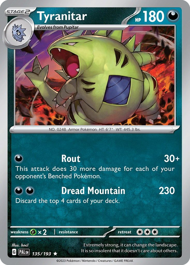Tyranitar  - 135/193