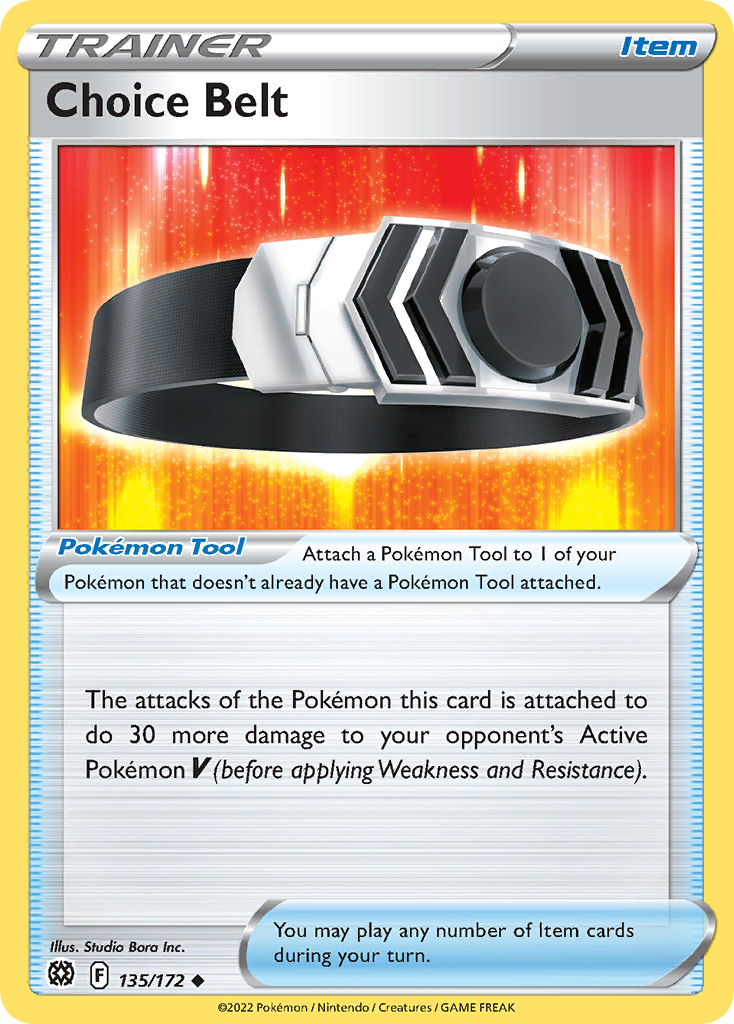 Choice Belt - 135/172 - Reverse Holofoil
