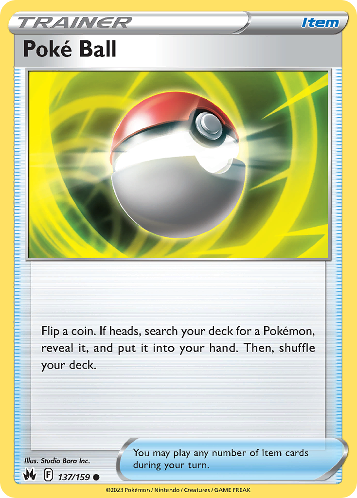 Poke Ball - 137/159 - Reverse Holofoil