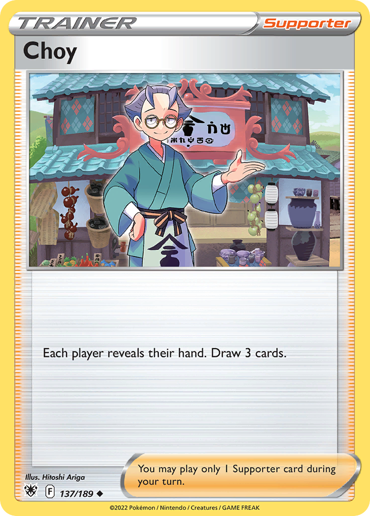 Choy - 137/189 - Reverse Holofoil