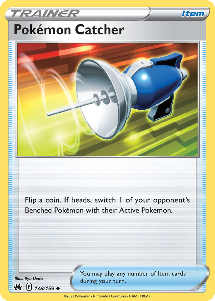 Pokemon Catcher - 138/159 - Reverse Holofoil