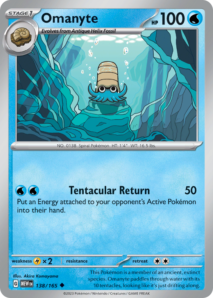 Omanyte  - 138/165