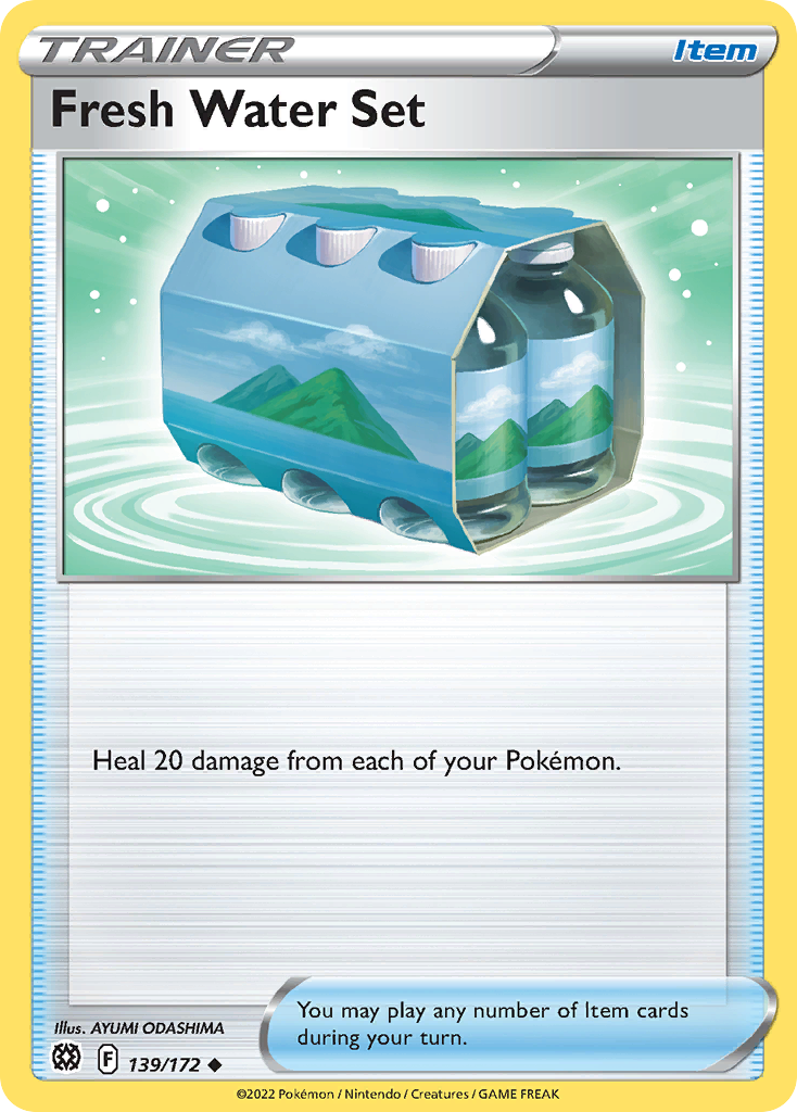 Fresh Water Set - 139/172 - Reverse Holofoil