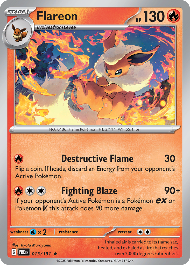 Flareon (Poke Ball Pattern) - 013/131