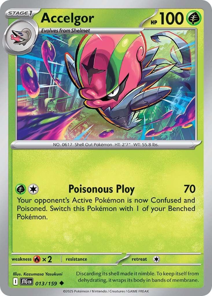 Accelgor - 013/159 - Reverse Holofoil
