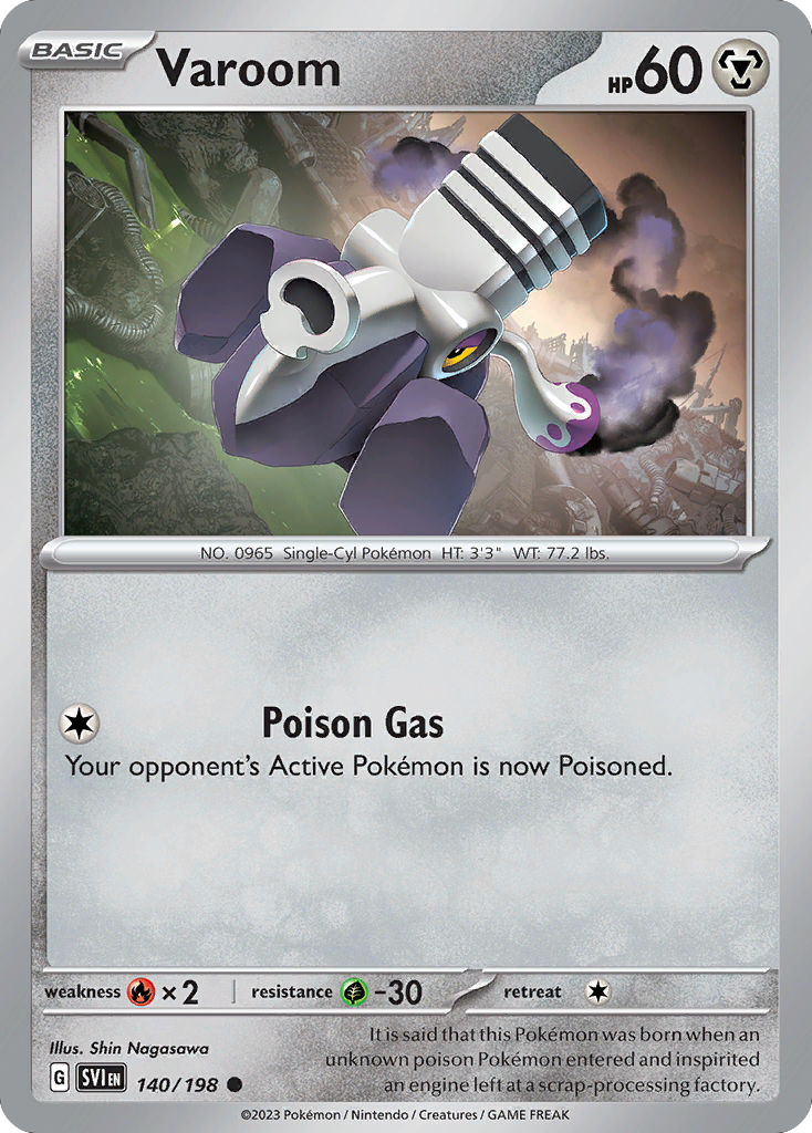 Varoom  - 140/198 - Reverse Holofoil