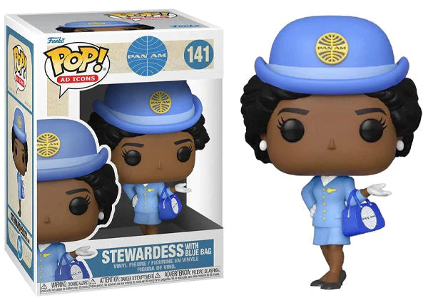 Funko POP! Pan Am Stewardess with Blue Bag #141