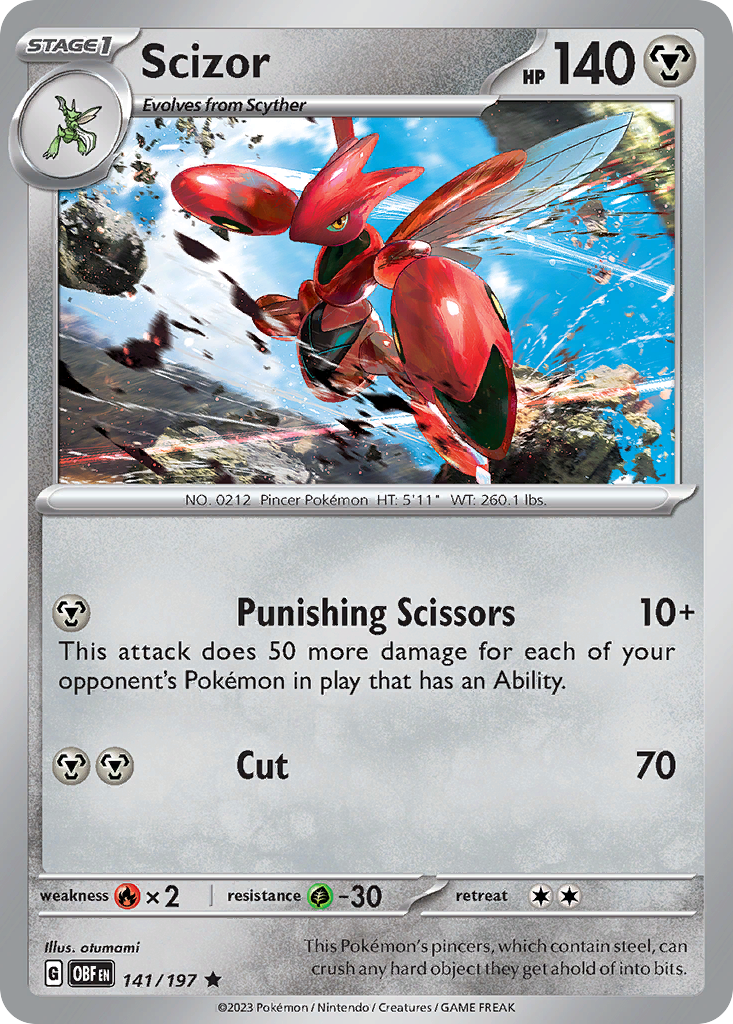 Scizor - 141/197