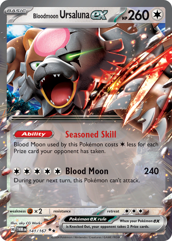 Bloodmoon Ursaluna ex  - 141/167