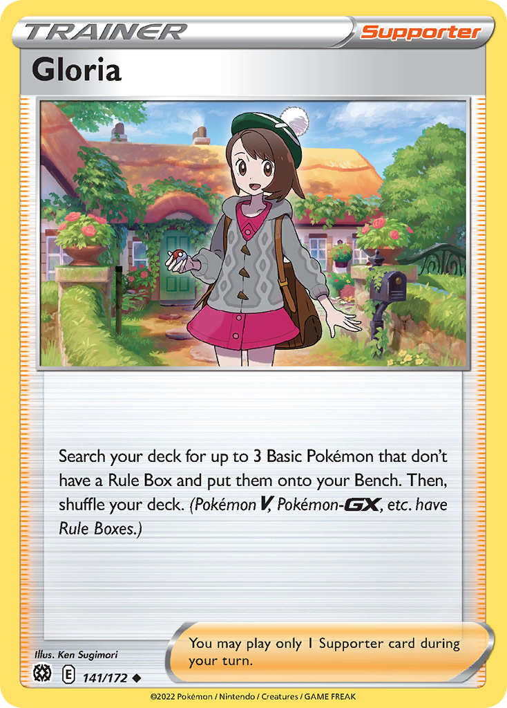 Gloria - 141/172 - Reverse Holofoil