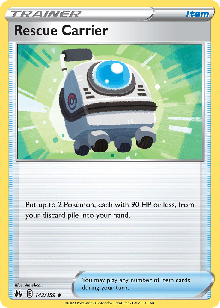 Rescue Carrier - 142/159 - Reverse Holofoil