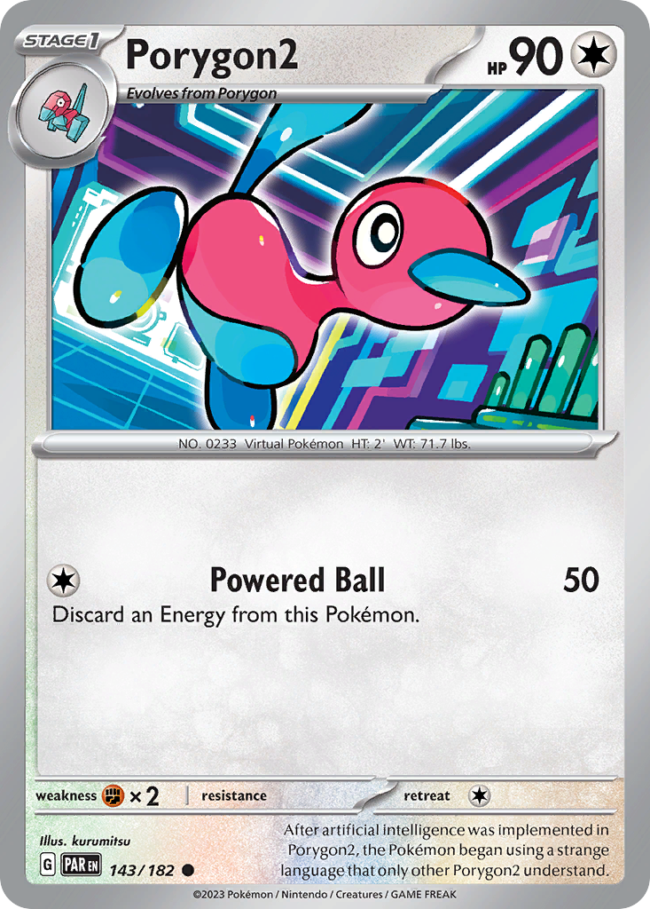 Porygon2 - 143/182 - Reverse Holofoil