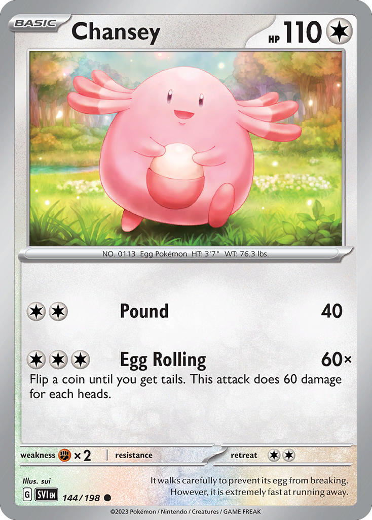 Chansey - 144/198 - Reverse Holofoil