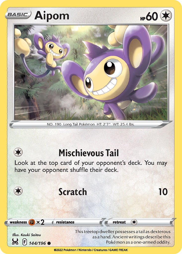 Aipom - 144/196