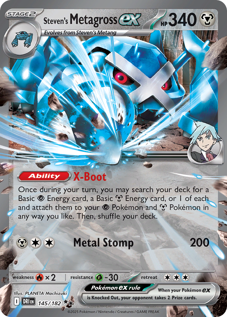 Steven's Metagross ex - 145/182