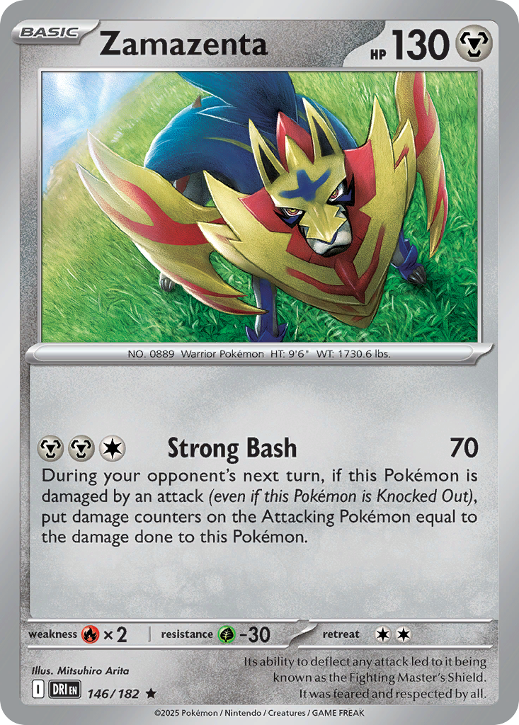 Zamazenta  - 146/182 - Reverse Holofoil