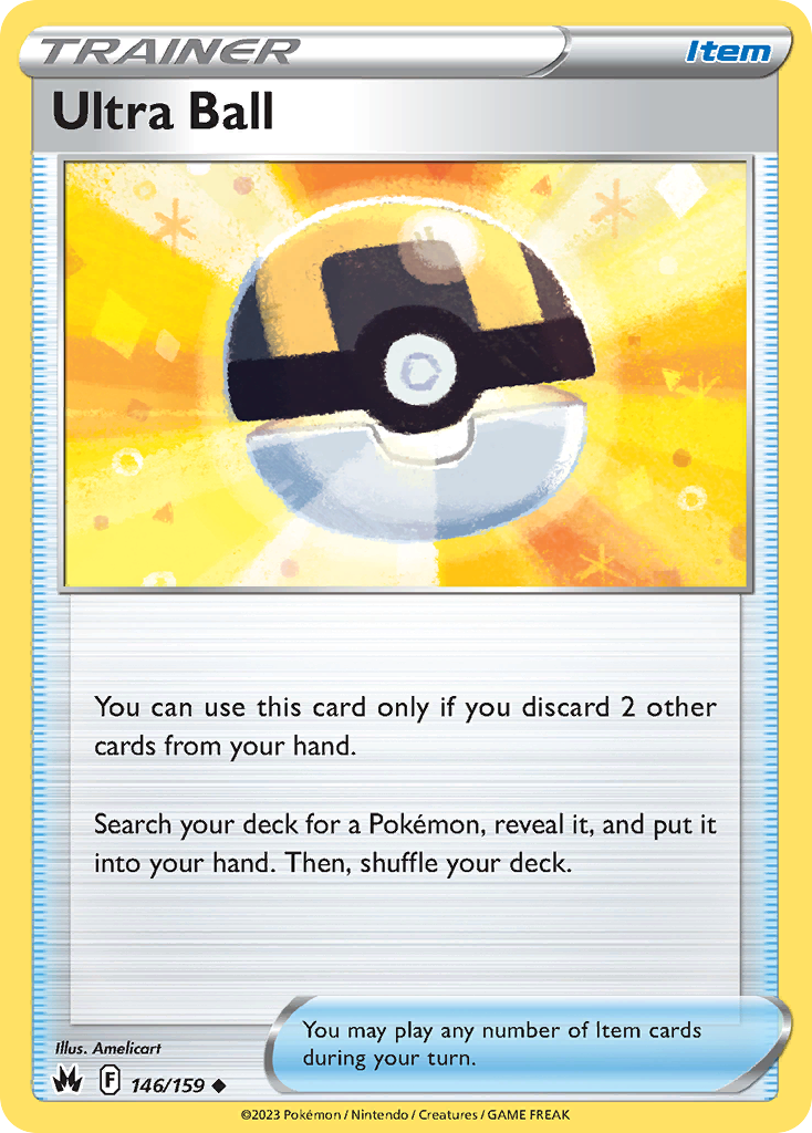 Ultra Ball - 146/159 - Reverse Holofoil