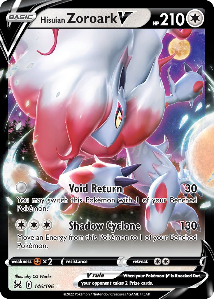 Hisuian Zoroark V - 146/196