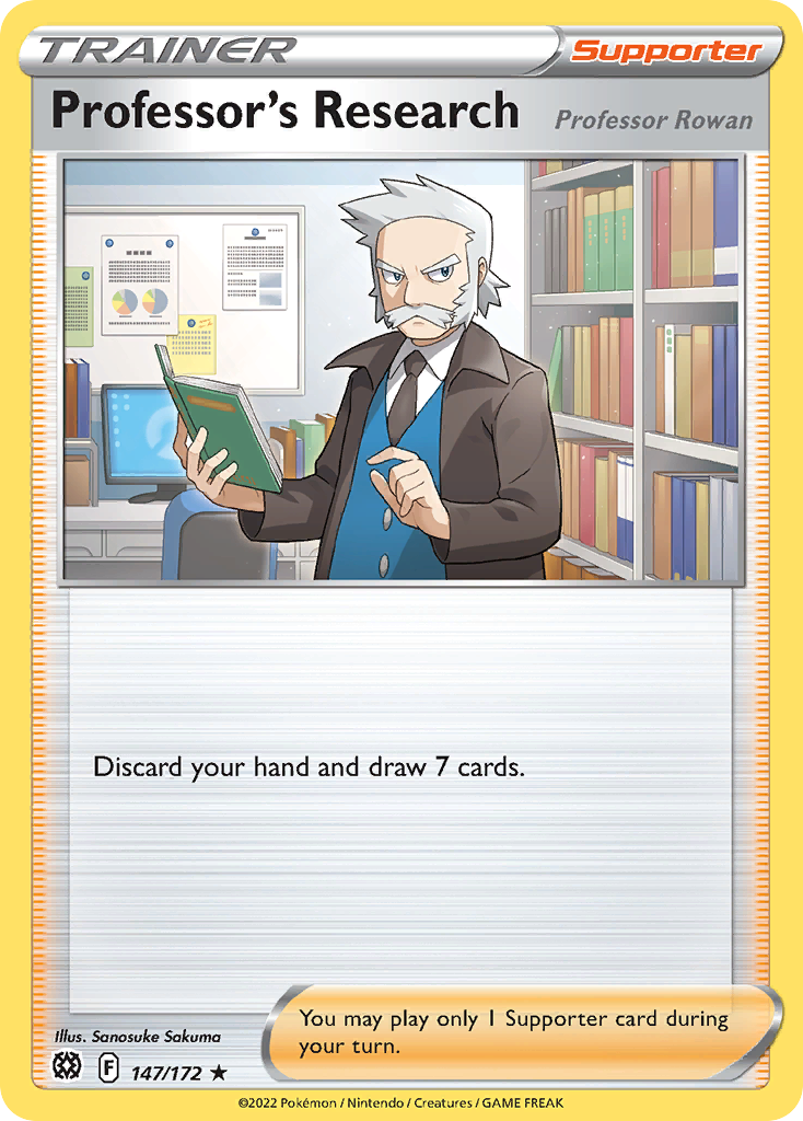 Professor's Research - 147/172 - Reverse Holofoil