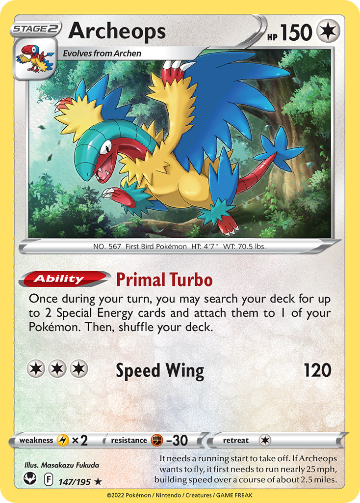Archeops - 147/195 - Reverse Holofoil
