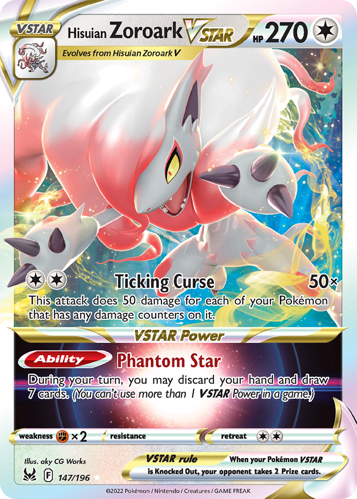Hisuian Zoroark VSTAR - 147/196