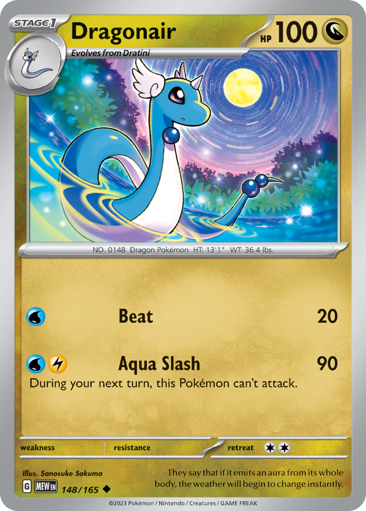 Dragonair  - 148/165