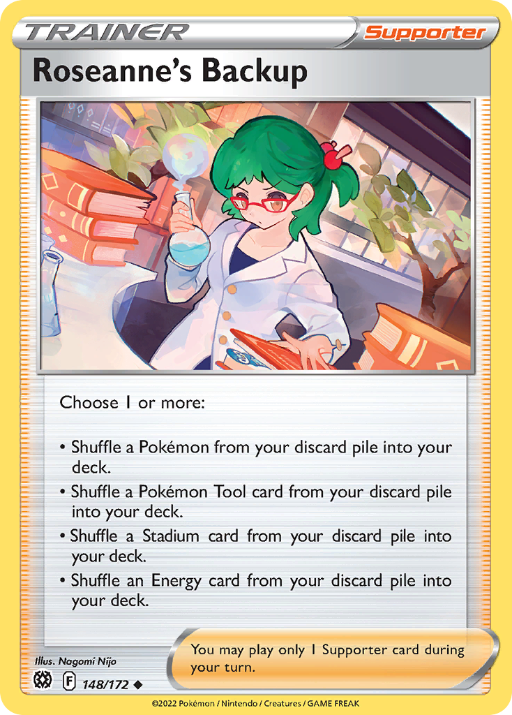 Roseanne's Backup - 148/172 - Reverse Holofoil