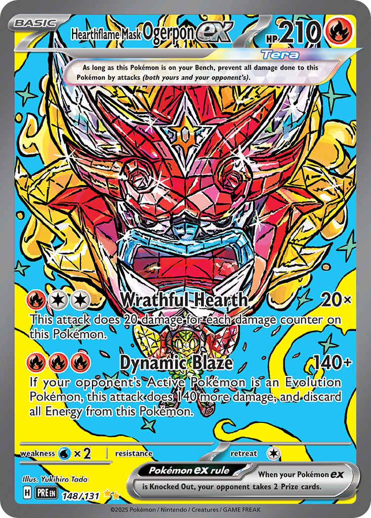 Hearthflame Mask Ogerpon ex  - 148/131