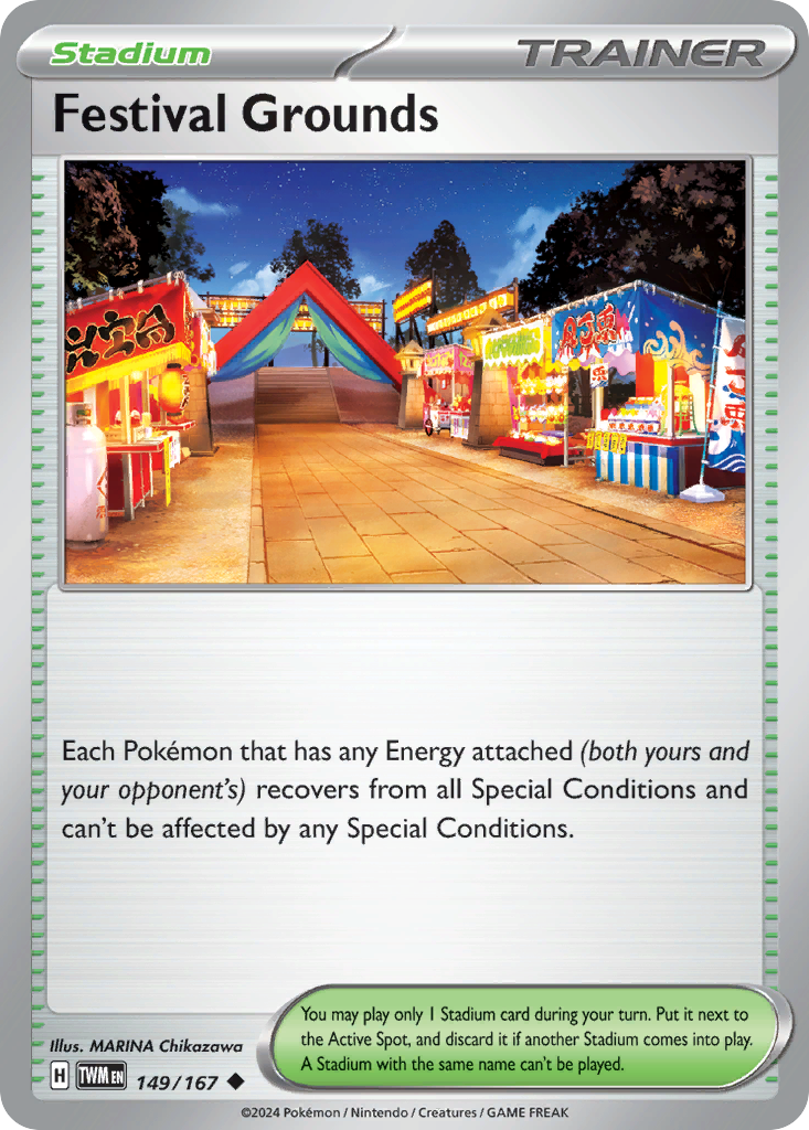 Festival Grounds - 149/167 - Reverse Holofoil